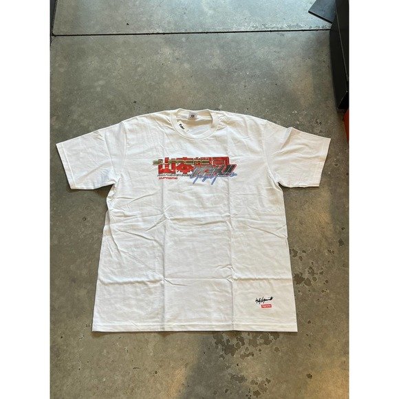 Supreme Yohji Yamamoto White Tee Size XXL